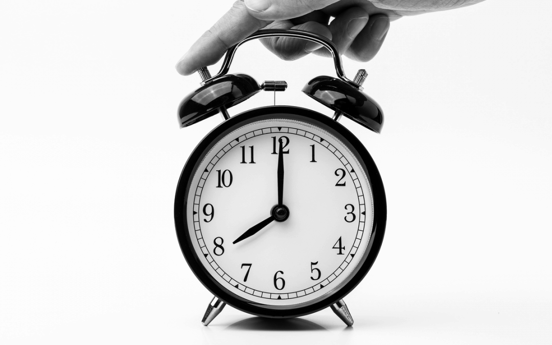 An alarm clock reminds us why time management without a strategic plan can be challenging
