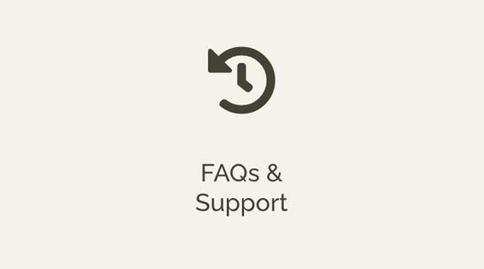FAQs and Support